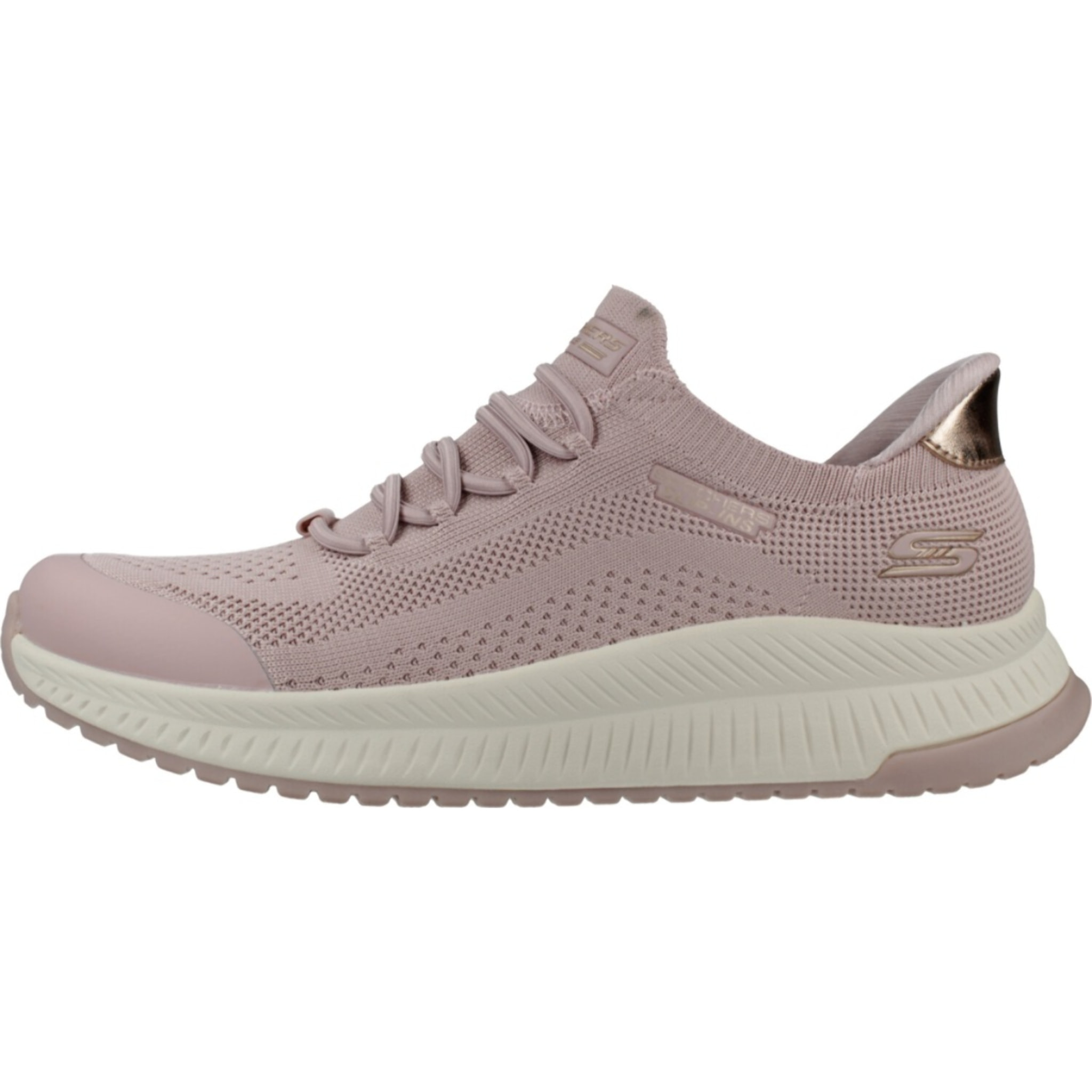 Sneakers De  Mujer Slip-ins Bobs Squad 4 Dire Step Rosa