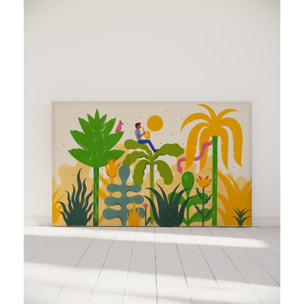 Tête de lit Melopée tropicale | Largeur au choix