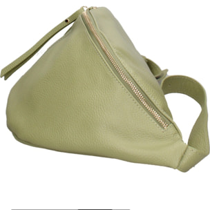 Borsa a tracolla da donna Made in Italy - Modello Caelia Plus - 100% pelle - 47.0 x 28.0 x 2.0 cm