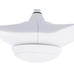 Ventilador de Techo ø132 cm con LED y Wifi Reversible Hypersilence HELIX WHITE KLASSFAN