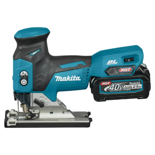 Scie sauteuse Pommeau XGT + 2 batteries 2,5 Ah + 1 Chargeur rapide + Coffret Makpac - MAKITA - JV001GD201
