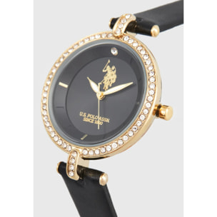 Orologio U.S. Polo Assn. in pelle