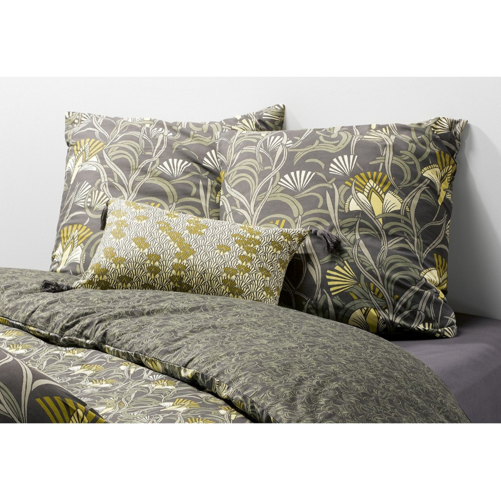 Parure De Couette + 2 taies 100% Coton 57fils - Liana