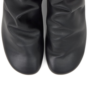 Botín de tacón Alegra en napa con cierre de cremallera