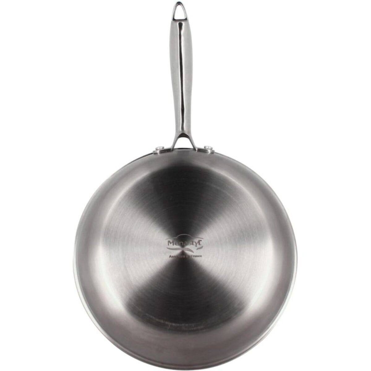 Batterie de cuisine MENASTYL 2 poeles Trinox 24/28cm