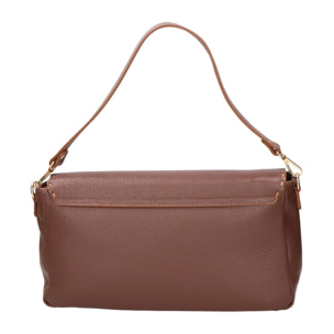 Borsa a spalla da donna - Modello Walda - Vera pelle - 34.0 x 17.5 x 10.0 cm