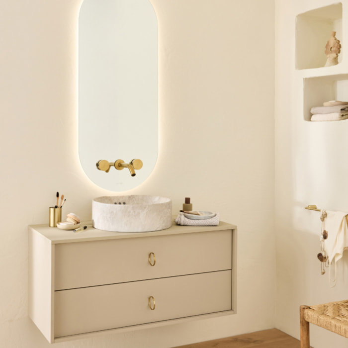 Vasque ronde à poser Vox douceur minérale