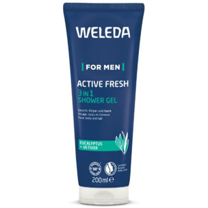 WELEDA - Gel Douche 3in1 Active Fresh - 200 ml