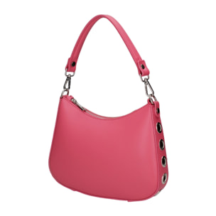 Borsa a spalla da donna - Modello False - 100% pelle ruga - 26.0 x 18.0 x 4.0 cm