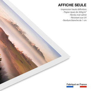 Affiche Automne serein et silence Affiche seule