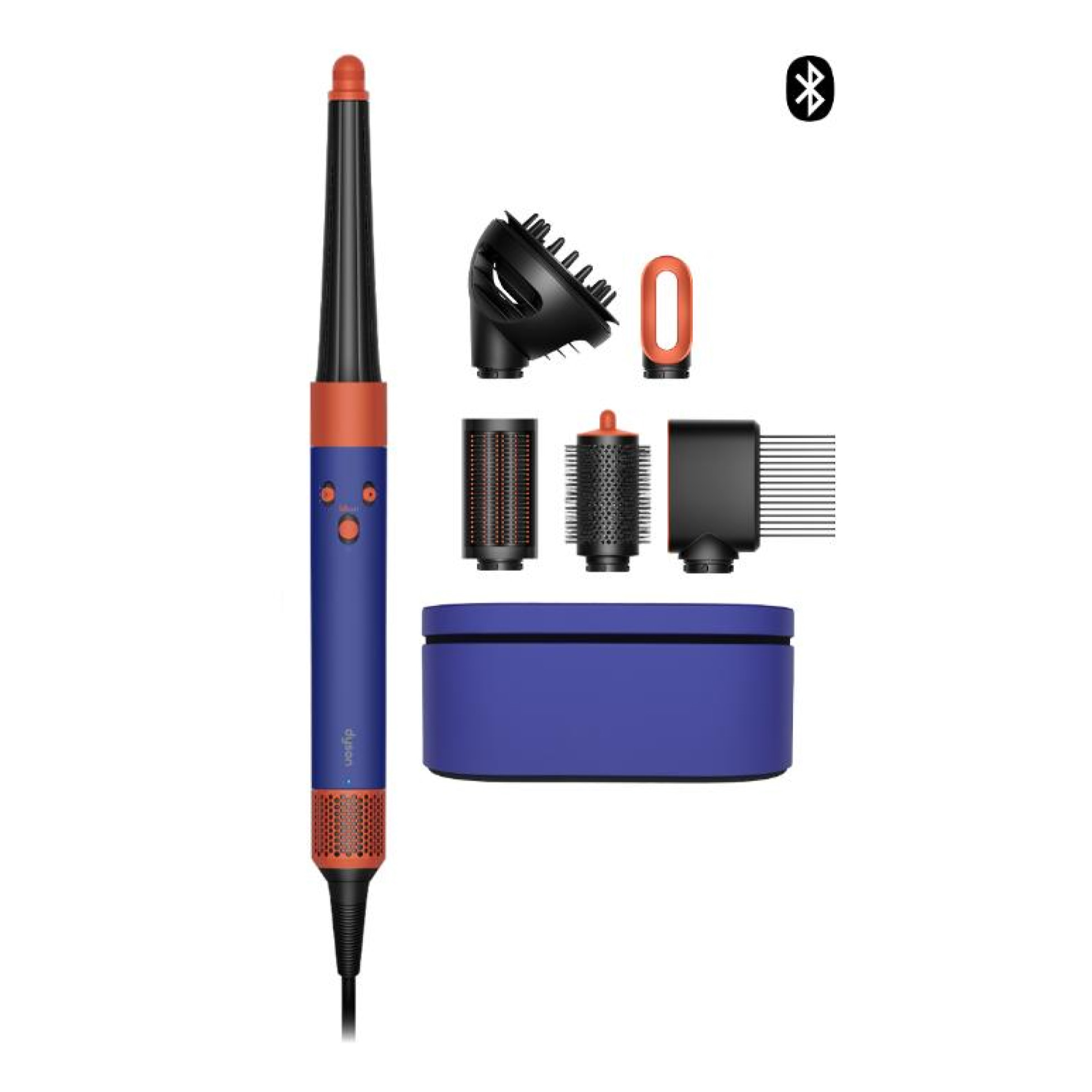 Dyson Airwrap i.d.™ bouclés à frisés (Bleu Pervenche/Topaze)