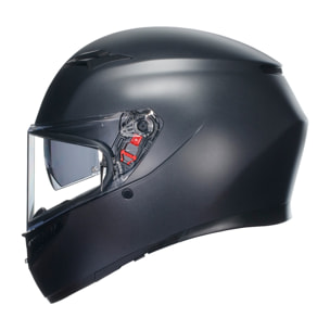 CASCO AGV K3 AGV E2206  MATT BLACK