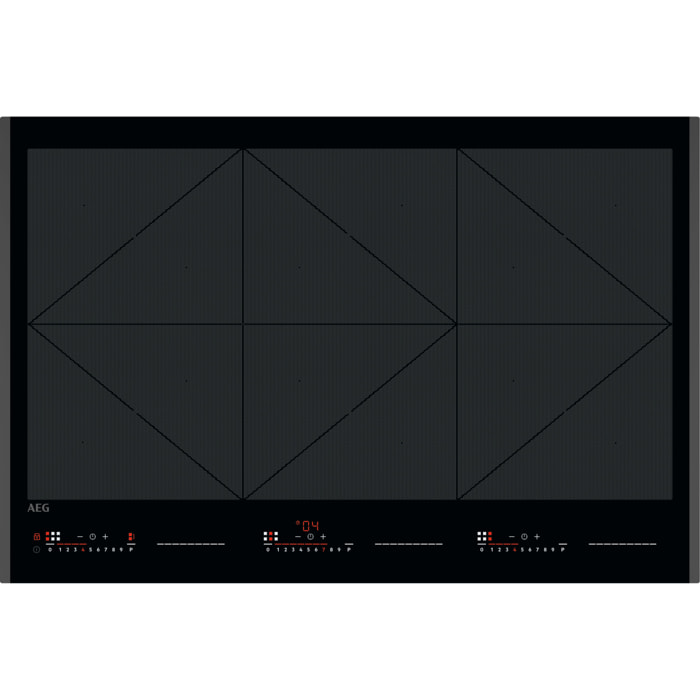 AEG Placa de inducción Serie 6000 TotalFlex de 80 cm TR84IT00FB