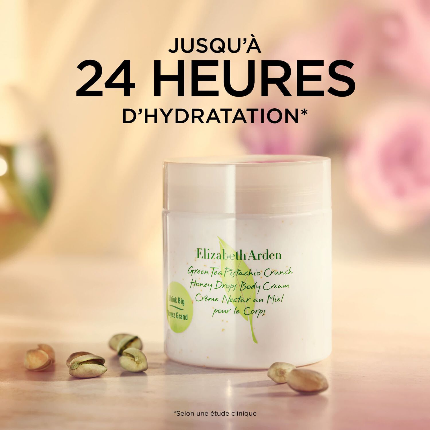 Green Tea Pistachio Crunch - Crème Nectar au Miel pour le Corps 500 ml