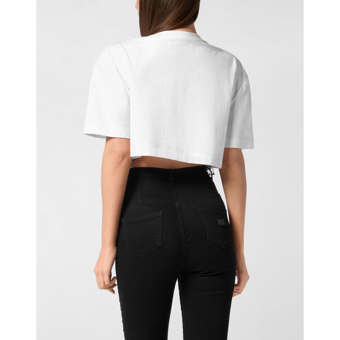 PHILIPP PLEIN Maglietta girocollo Ss SIGNATURE