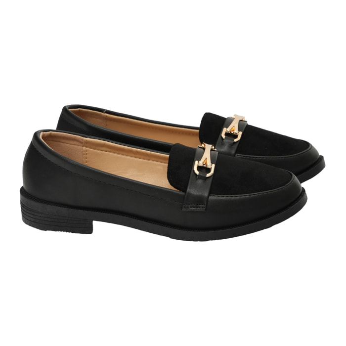 Mocassini con accessorio - tacco 2,5 cm