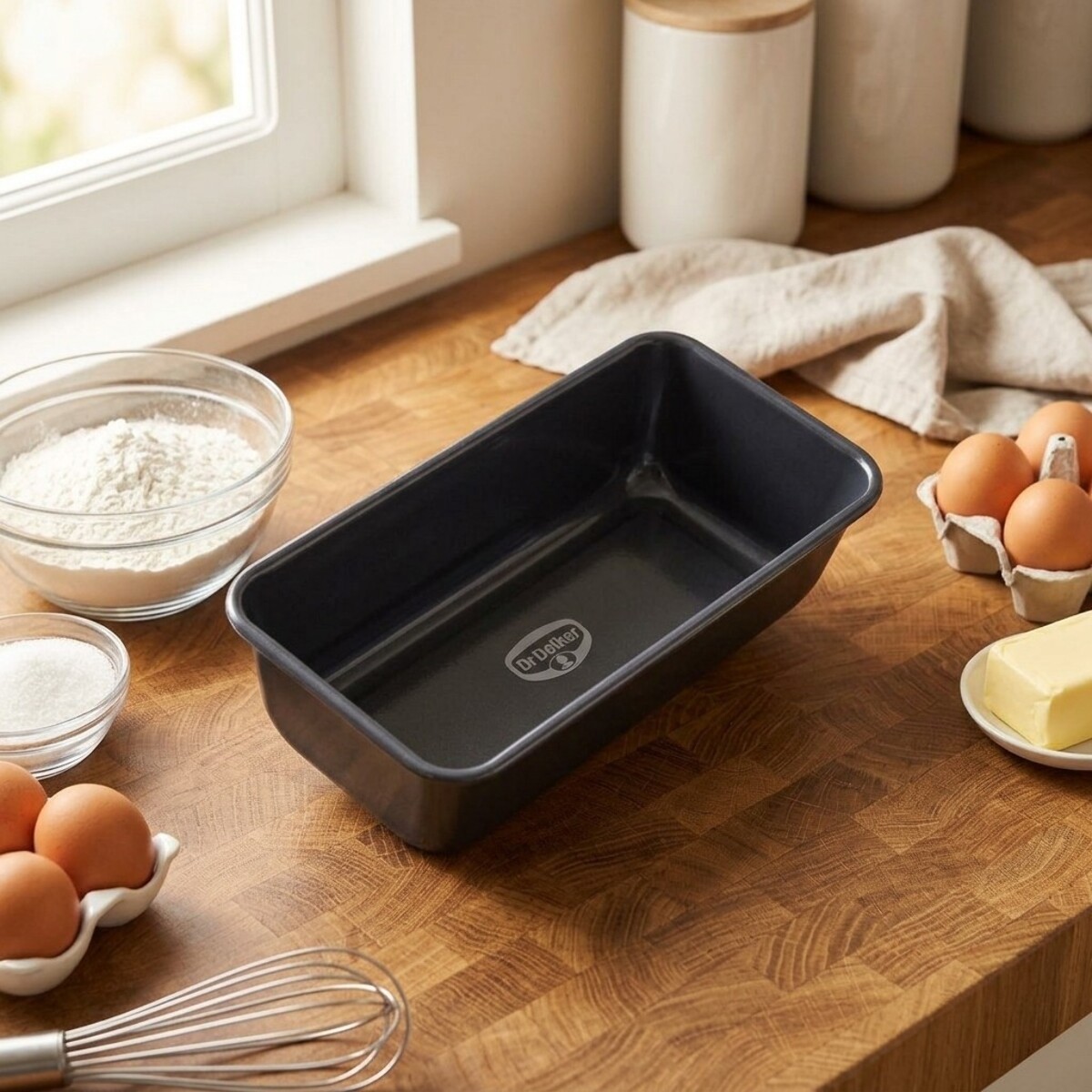 Dr Oetker moule à cake acier en Acier Emaillé sans PFAS 400°C