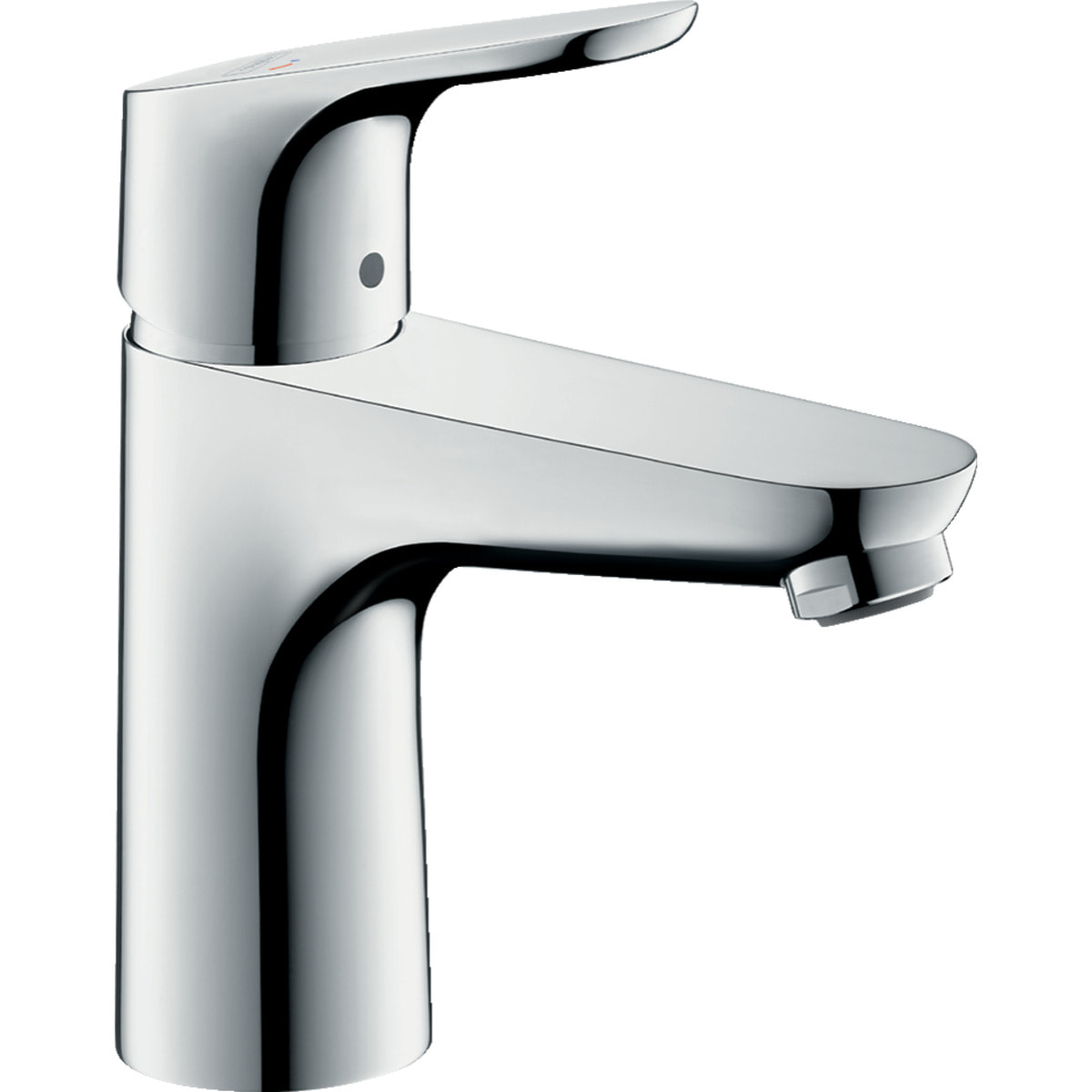 Mitigeur de lavabo HANSGROHE Focus CH3 CoolStart, avec tirette et vidage chromé - 31621000