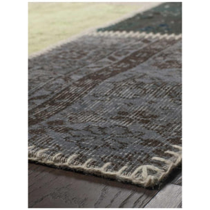 Tapis salon et chambre fait main en laine motif traditionnel