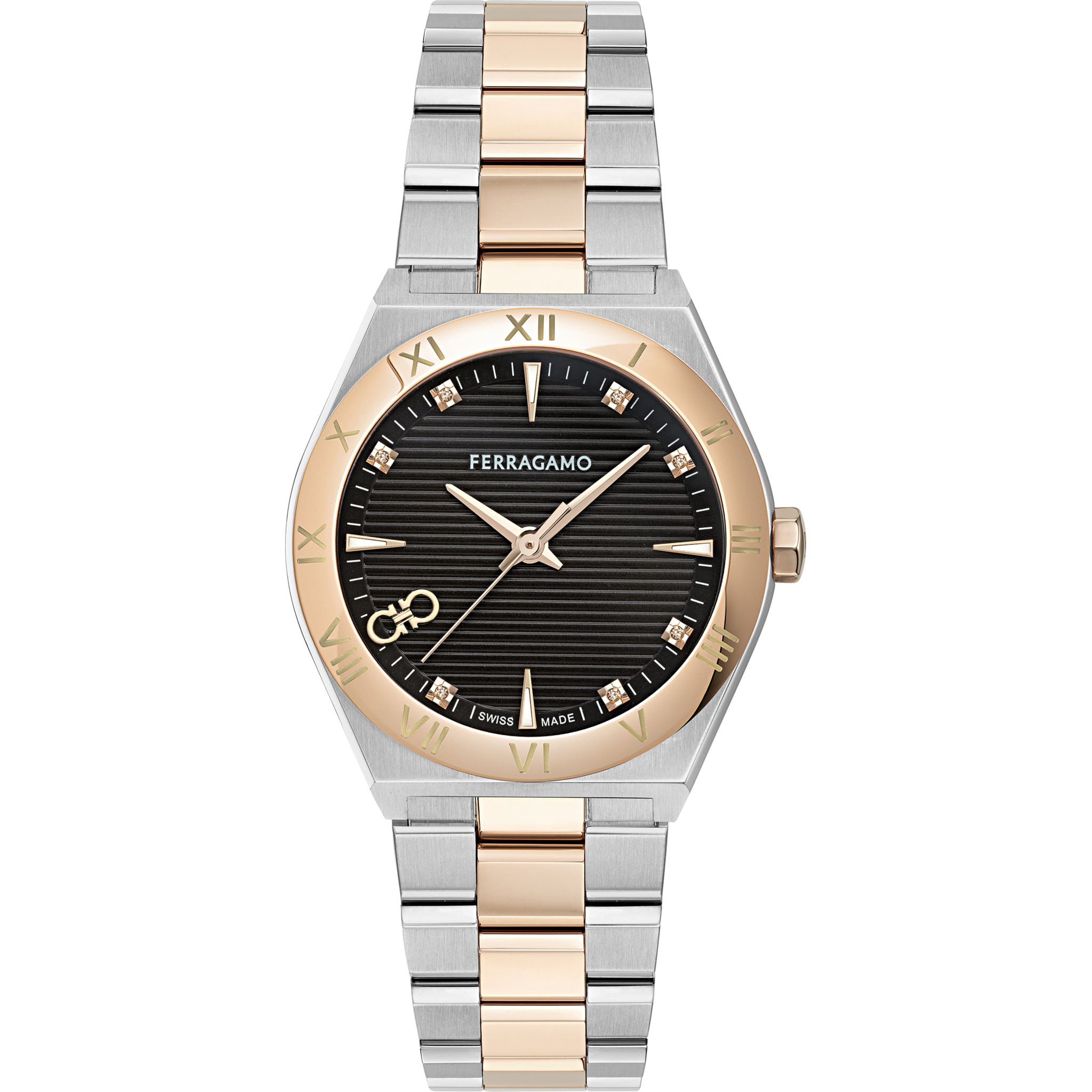 Ferragamo Reloj Analógico De Cuarzo Sf Future Heritage