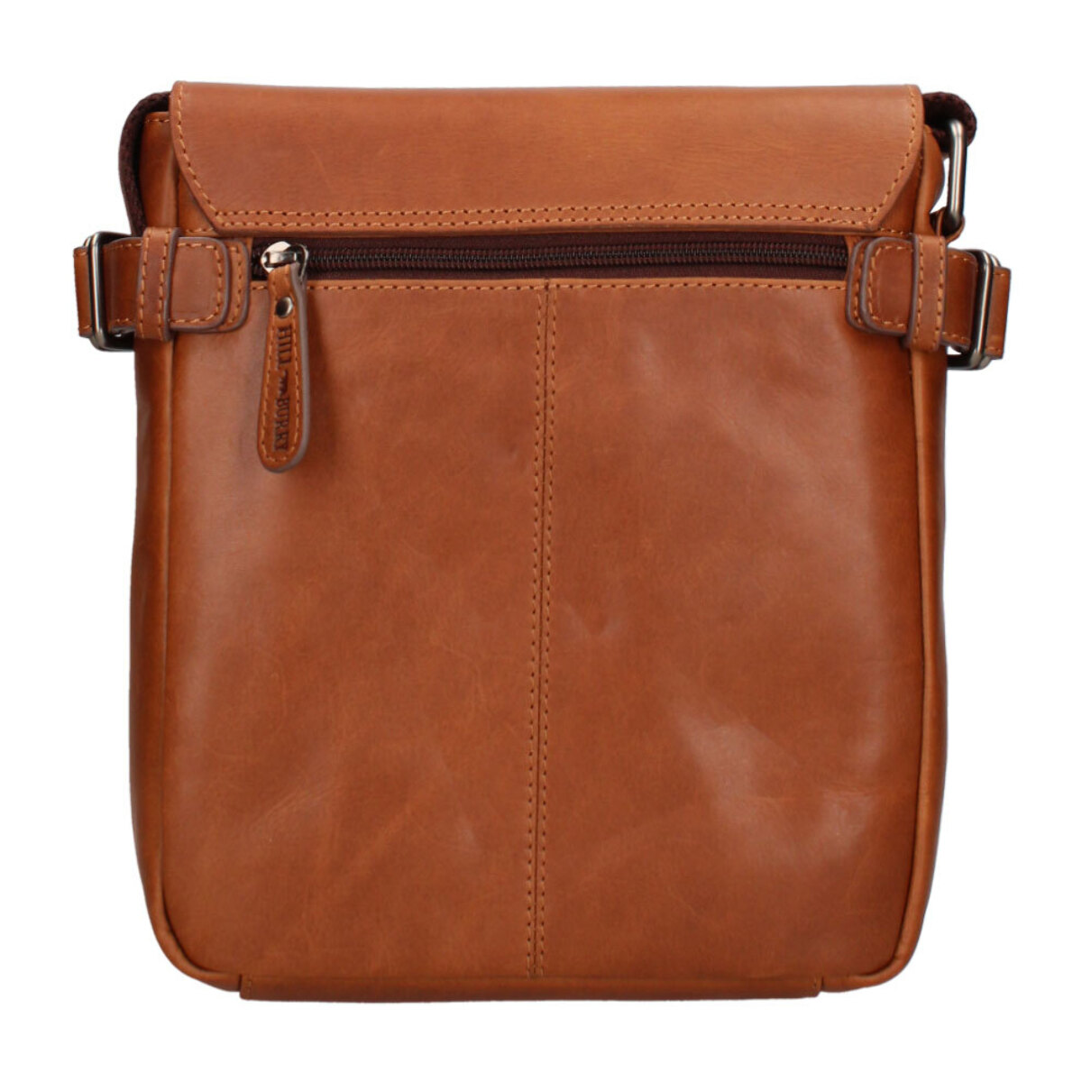 Borsa a tracolla  da uomo In Vera pelle Made in Italy 24x27x6 cm