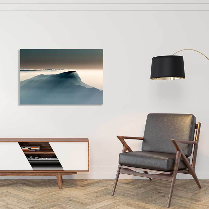 Tableau deco voile alpin Tableau alu Dibond