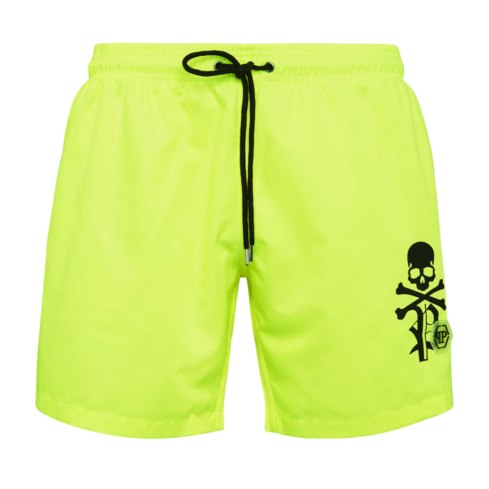 PHILIPP PLEIN Swim Trunks SKULL&BONES