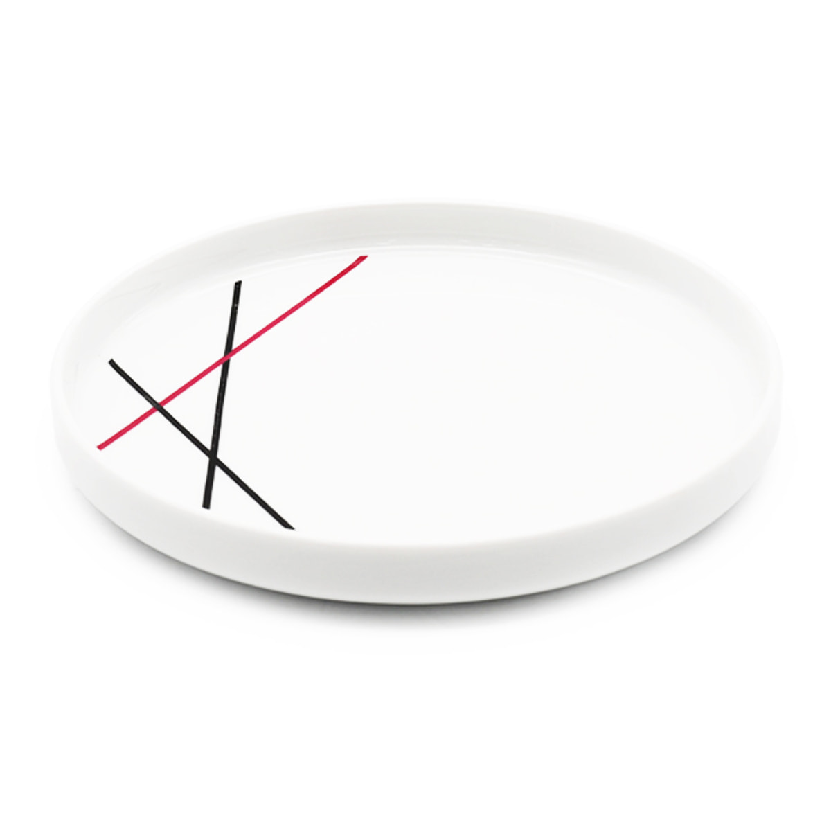 6 assiettes à dessert   BISTROT