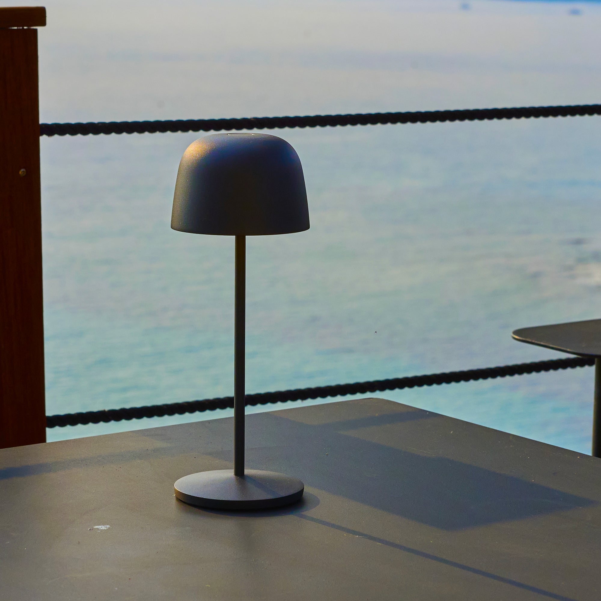 Lampe de table sans fil SOPHIA Gris H28cm