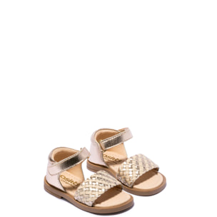 Sandalias De Bebé En Beige