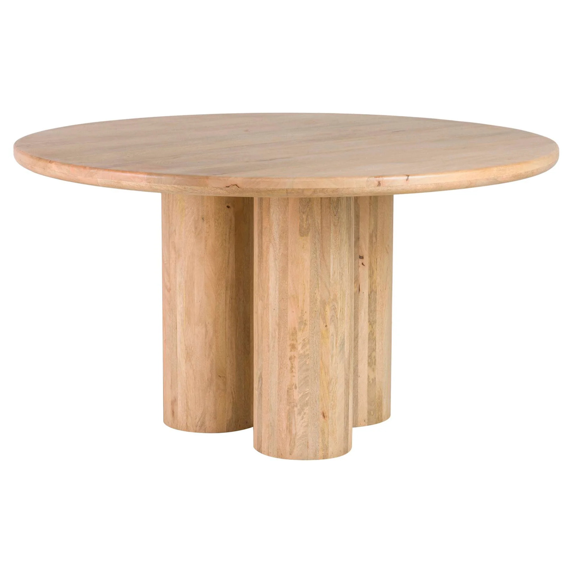 Mesa Comedor Mango Madera Felo 140x140x76 Cm