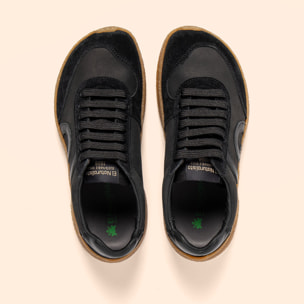 Zapatos N5435 MULTI LEATHER BLACK-CARAMELO/OROEL color Black-caramelo