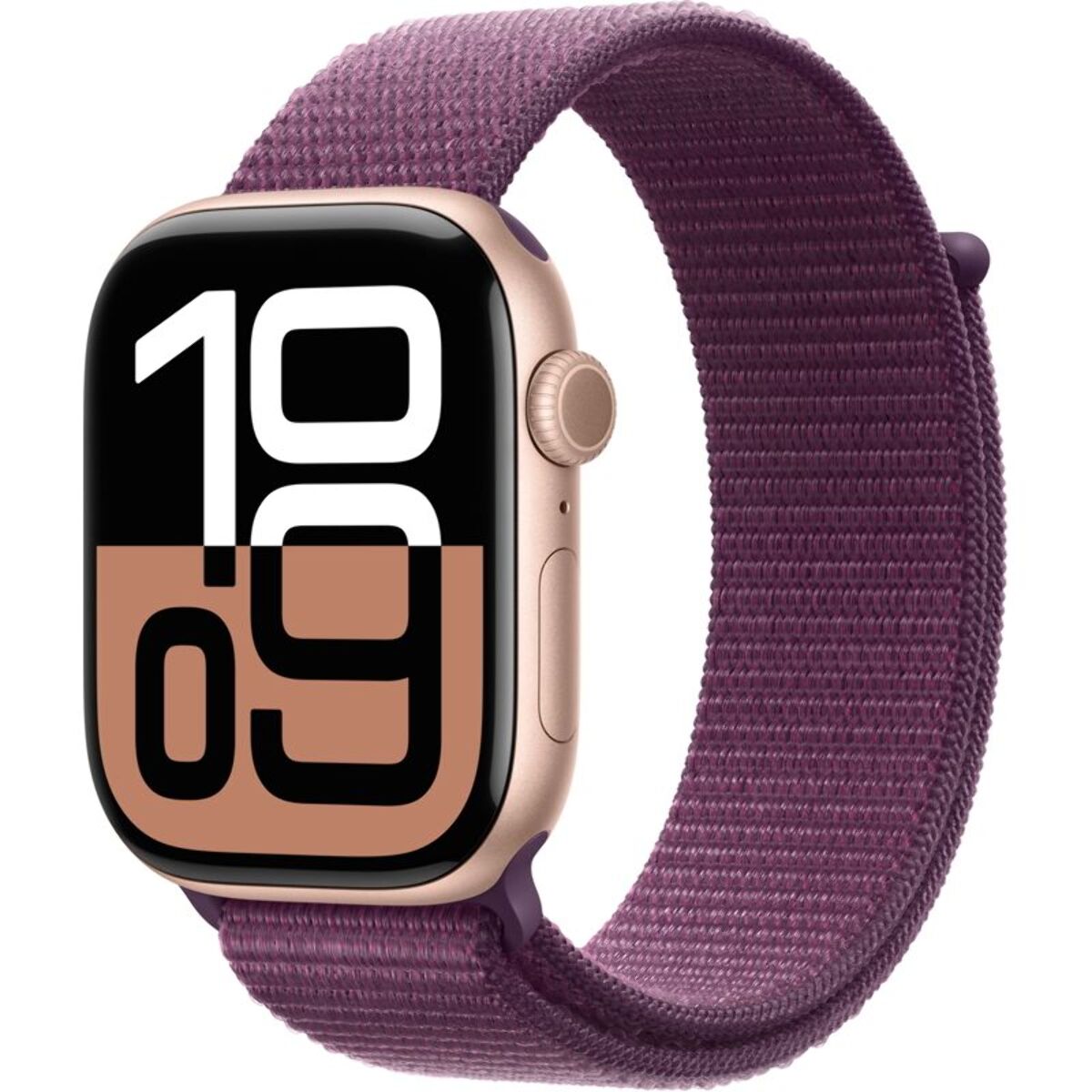 Montre connectée APPLE WATCH Serie 10 42mm Alu/Or Rose Loop