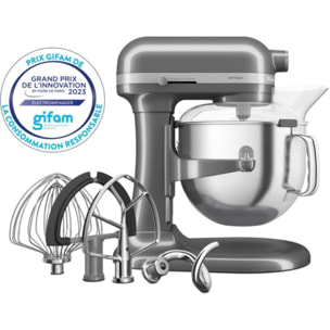 Robot pâtissier KITCHENAID 5KSM70SHXEMS gris étain