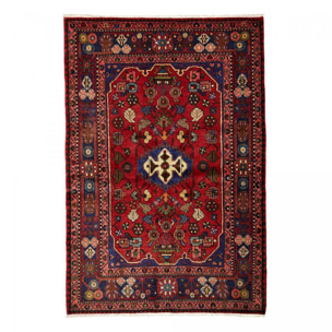 Tapis d'orient aux motifs orientaux, noué main, EGIG