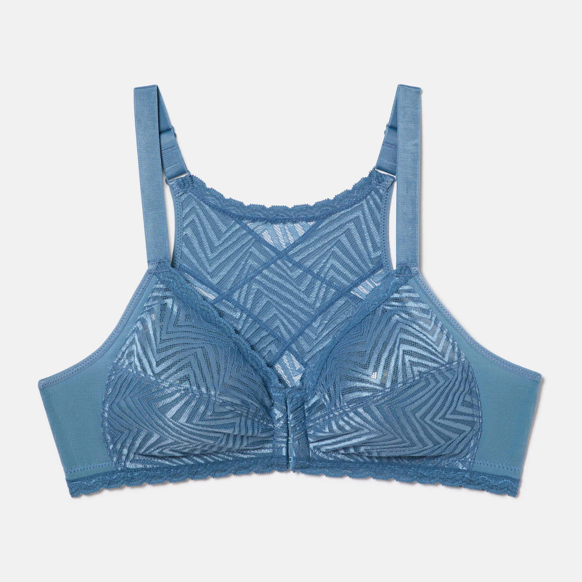 Sujetador Ideal Posture sin aros. Con apertura frontal.