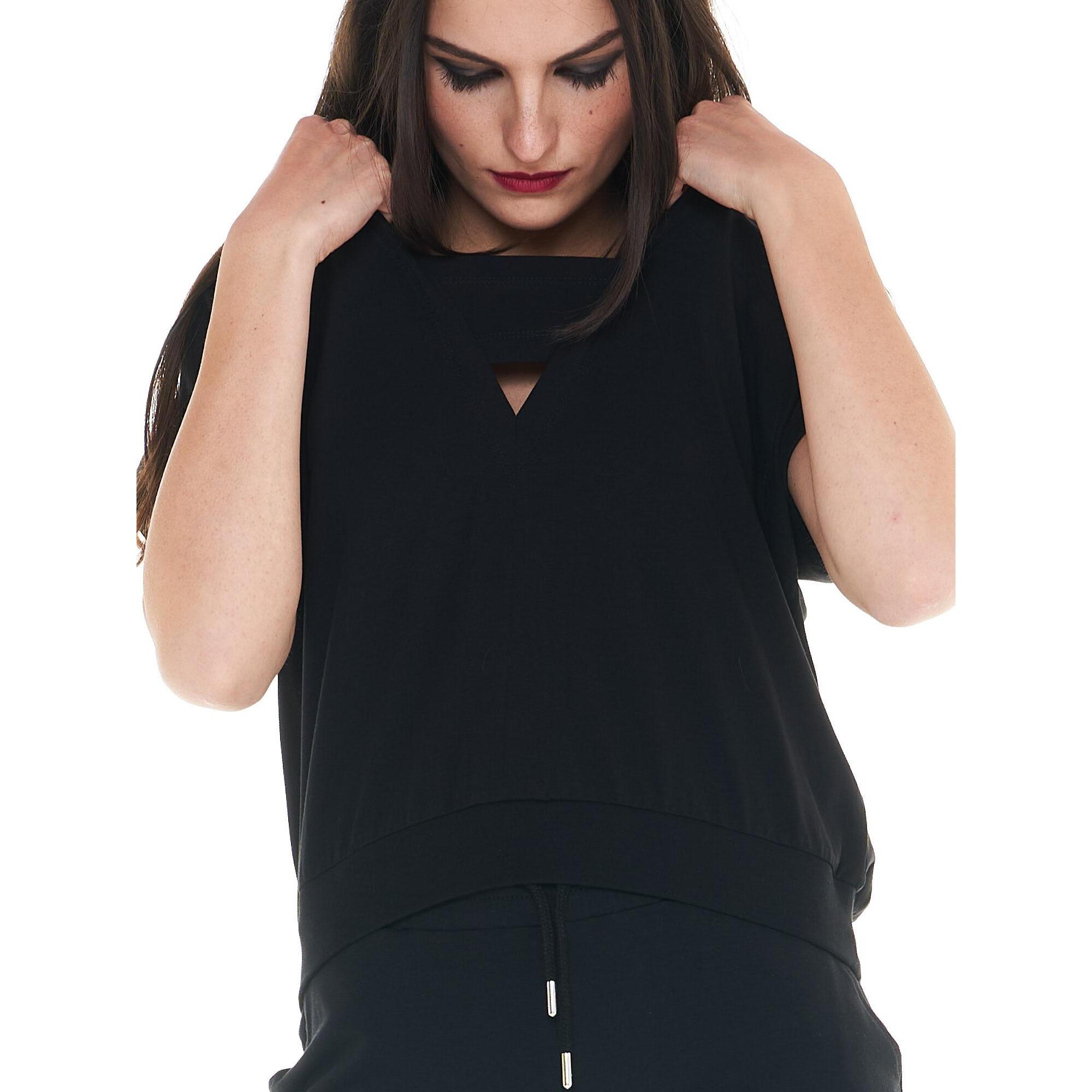 Camiseta mujer Cristal Shine escotada
