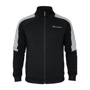Tuta Uomo SUPERGA Cotone Felpato Full Zip