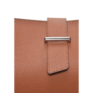 Borsa a mano Anna Luchini Cammello