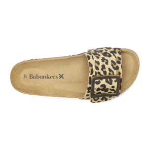 SANDALIA MALLORCA BABUNKERS MARRON