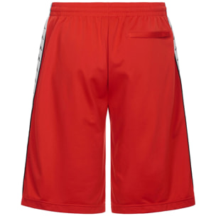 Kappa - Pantaloni Corti Uomo Rosso - 222 Banda Treadwellz