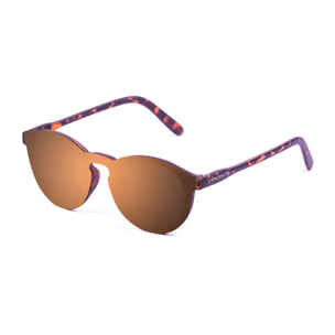 Gafas de sol PALO ALTO RIGA - Mate demi marrón / Plana marrón