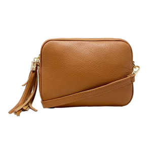 Chicca Borse Tracollina Clutch Cuoio