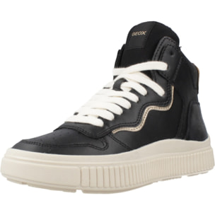 Zapatillas Niña de la marca GEOX  modelo J LAQUINNY GIRL NEGRO