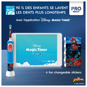 Oral-B Pro Kids Spider-Man Brosse À Dents Électrique
