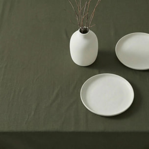 Nappe antitache au toucher tissu imperméable KAKI