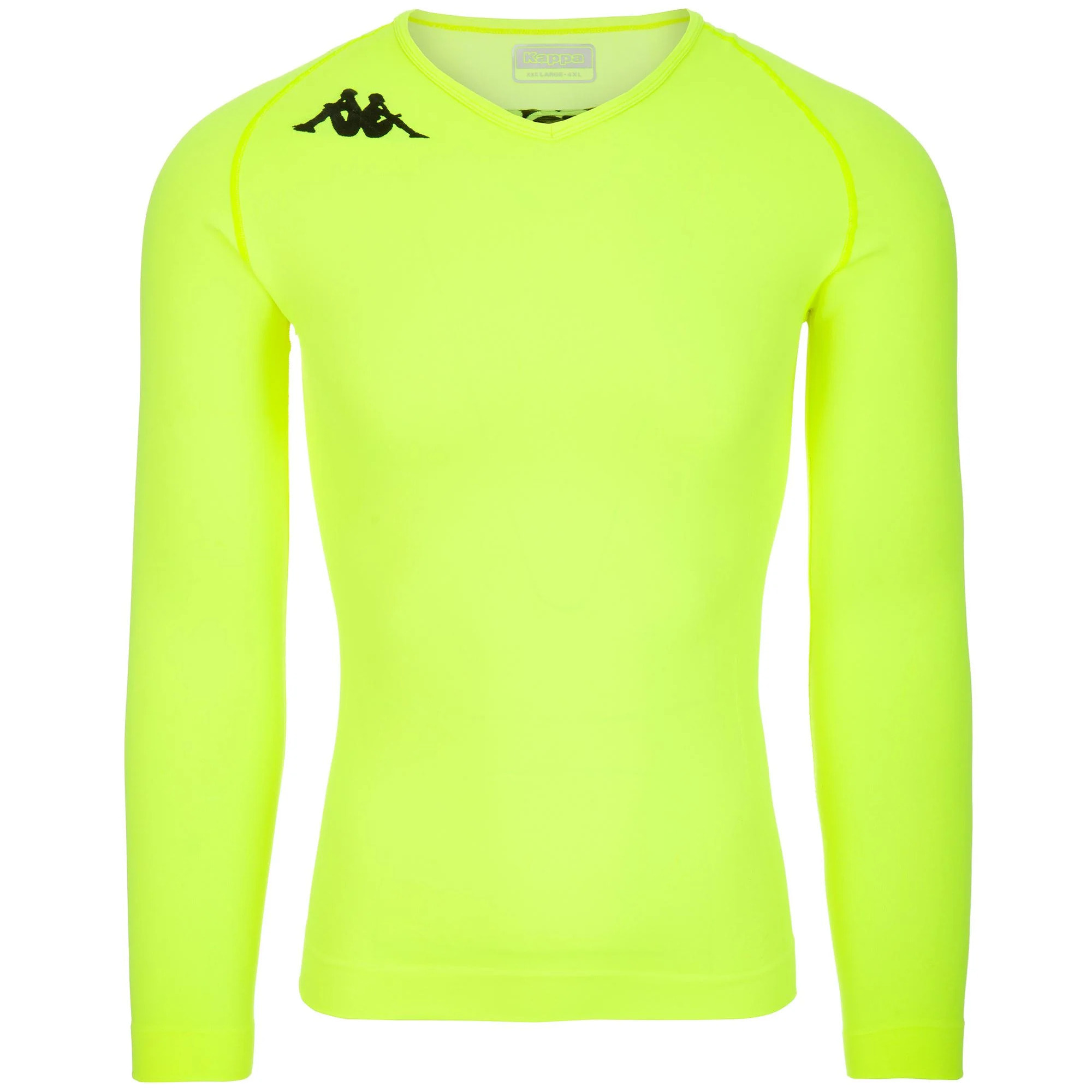 Skin T-Shirts & Top Kappa Uomo KAPPA4SKIN KOMBAT NANGV Giallo