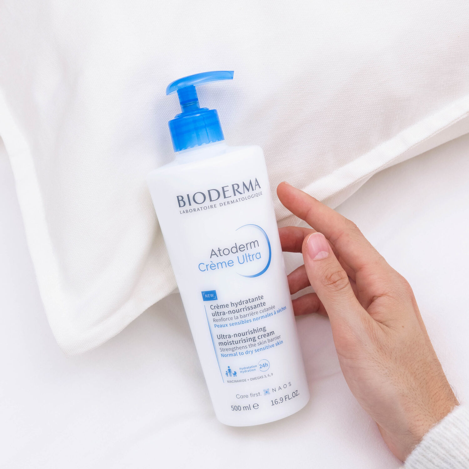 Atoderm Crème Ultra - Lot Crème Hydratante Ultra-Nourrissante 2x500 ml