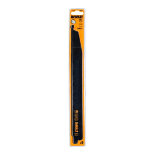 Lame de scie sabre HCS pour la coupe du bois - 240 mm - Jeu de 5 pièces - DEWALT - DT2352-QZ
