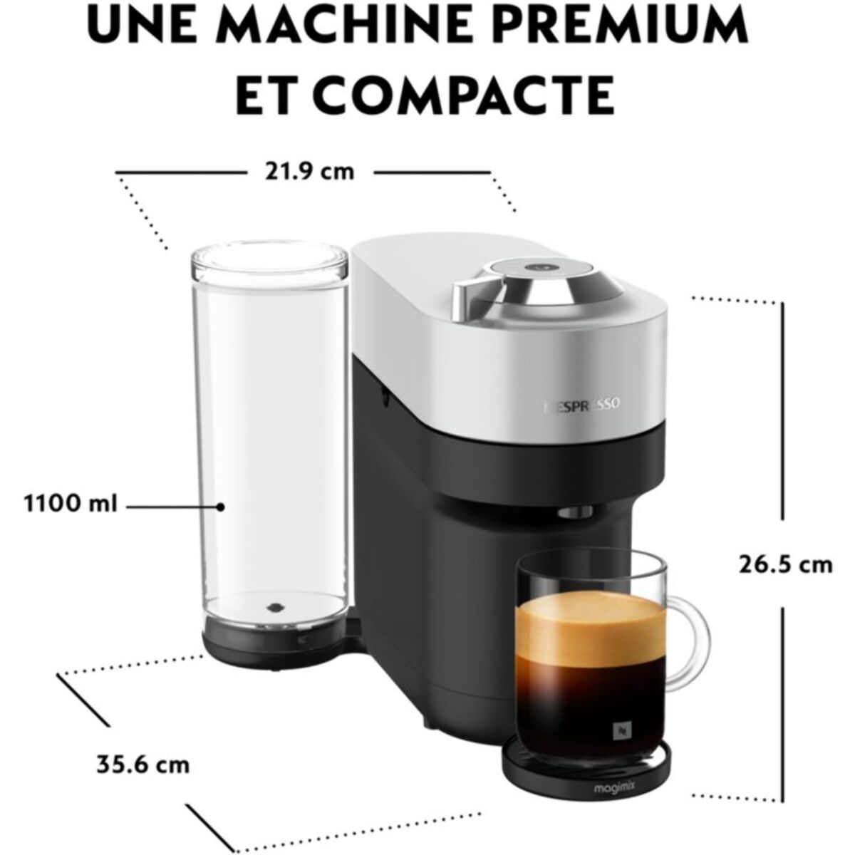 Nespresso MAGIMIX Vertuo POP+